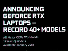 NVIDIA，ノートPC向け「GeForce RTX 20」を発表