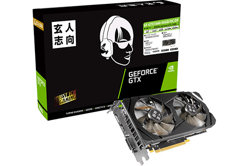 画像ギャラリー No.008のサムネイル画像 / GeForce GTX 1660搭載カードを各社が発表。中心価格帯は3万円台前半に