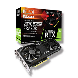 画像ギャラリー No.001のサムネイル画像 / ELSAから独自の「S.A.C」ファン採用をしたGeForce RTX 2070 SUPER&2060 SUPER搭載カードが登場