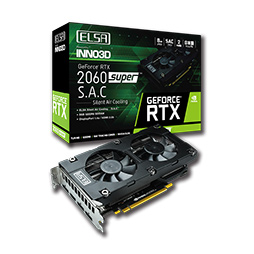 画像ギャラリー No.002のサムネイル画像 / ELSAから独自の「S.A.C」ファン採用をしたGeForce RTX 2070 SUPER&2060 SUPER搭載カードが登場