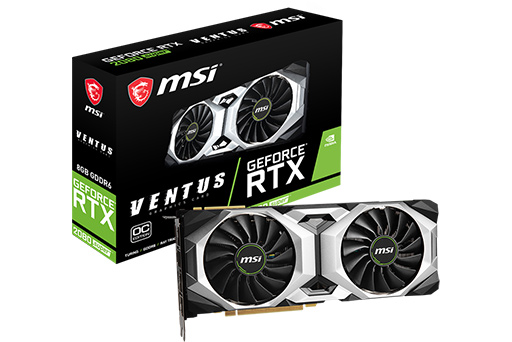 画像ギャラリー No.005のサムネイル画像 / 「GeForce RTX 2080 SUPER」搭載カードの販売がスタート。税込価格は10万円前後に。