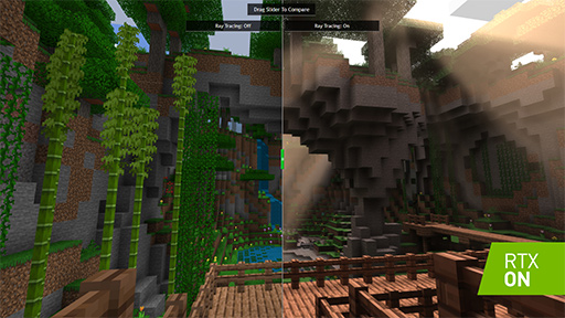 画像ギャラリー No.003のサムネイル画像 / NVIDIA，Windows 10版「Minecraft」がGeForce RTXによるレイトレーシングに対応することを明らかに