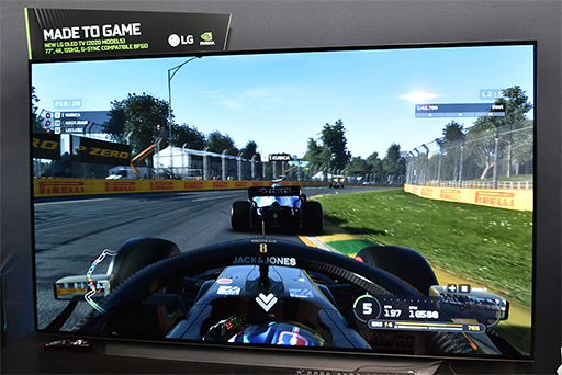 画像ギャラリー No.005のサムネイル画像 / なぜかゲームがうまくなる？ NVIDIAブースでウワサの360Hzディスプレイを体験