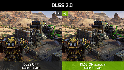 画像ギャラリー No.003のサムネイル画像 / NVIDIAが「DLSS 2.0」を発表。AI活用の高精細化技術が画質と描画性能を大幅に向上する