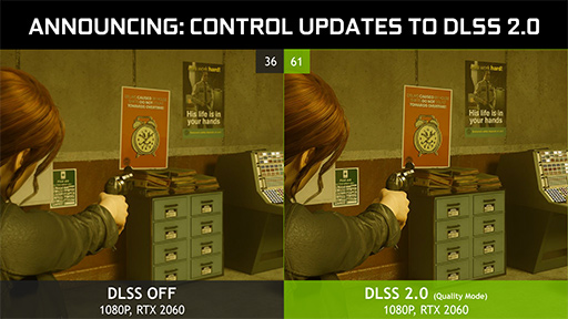 画像ギャラリー No.006のサムネイル画像 / NVIDIAが「DLSS 2.0」を発表。AI活用の高精細化技術が画質と描画性能を大幅に向上する