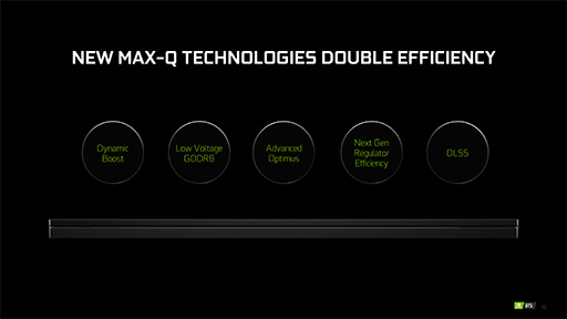 画像ギャラリー No.007のサムネイル画像 / NVIDIA,ノートPC向け「GeForce RTX 2080 SUPER,2070 SUPER」を発表。薄型軽量ノートPC向け技術「Max-Q」の新版も登場
