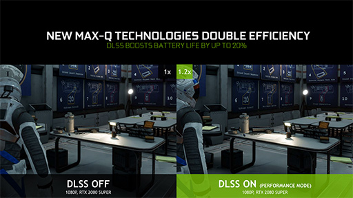 画像ギャラリー No.009のサムネイル画像 / NVIDIA,ノートPC向け「GeForce RTX 2080 SUPER,2070 SUPER」を発表。薄型軽量ノートPC向け技術「Max-Q」の新版も登場