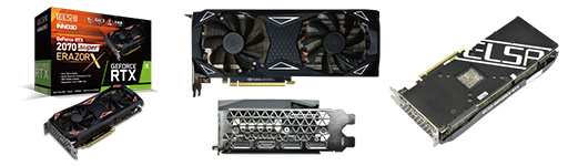 画像ギャラリー No.001のサムネイル画像 / ELSA,独自静音クーラー採用のRTX 2070 SUPER搭載カード2製品を発売