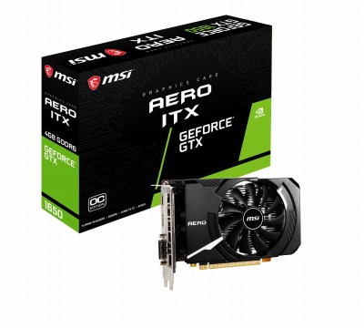 画像ギャラリー No.001のサムネイル画像 / GDDR6メモリ搭載でカード長約170mmのGTX 1650カードがMSIから
