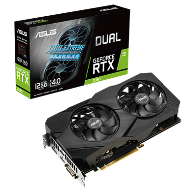 画像ギャラリー No.001のサムネイル画像 / ASUS,グラフィックスメモリ12GB版RTX 2060搭載カードを発売