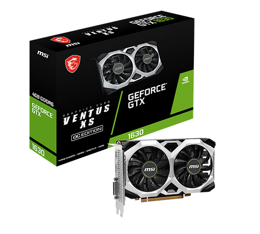 画像ギャラリー No.001のサムネイル画像 / MSI，税込2万円台半ばのGTX 1630搭載カード計2製品を発売