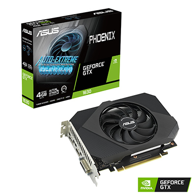 画像ギャラリー No.001のサムネイル画像 / シングルファン仕様で約2万円のGTX 1630搭載カードがASUSから発売に