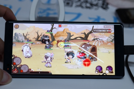 画像ギャラリー No.007のサムネイル画像 / ［TGS 2018］一目見て，さんまの塩焼きに惹かれてしまった――スマホ向けRPG「フードファンタジー」で，おなじみの料理達と冒険に出てみた
