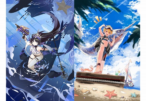 画像ギャラリー No.005のサムネイル画像 / 「フードファンタジー」,カニみそ小籠包やティラミスなど,12名の水着スキンが登場