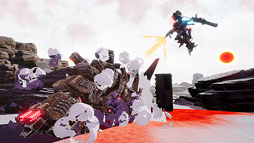 画像ギャラリー No.009のサムネイル画像 / ［E3 2018］新作メカアクション「DAEMON X MACHINA」は，敵の装備を奪いながら戦える。佃 健一郎プロデューサーにその概要を聞いた