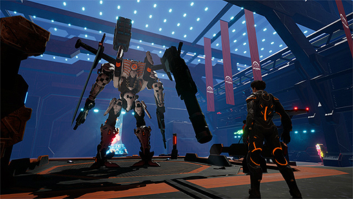 画像ギャラリー No.011のサムネイル画像 / ［E3 2018］新作メカアクション「DAEMON X MACHINA」は，敵の装備を奪いながら戦える。佃 健一郎プロデューサーにその概要を聞いた