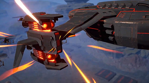 画像ギャラリー No.005のサムネイル画像 / ［E3 2019］Switch「DAEMON X MACHINA」は2019年9月13日発売。巨大な戦艦や“ヘビ”型の敵と戦うシーンも公開