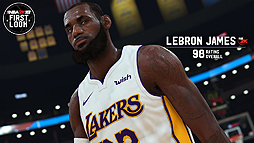 画像ギャラリー No.003のサムネイル画像 / 「NBA 2K19」，レブロン・レイモン・ジェームズ選手ら6選手のスクリーンショットとレーティングが公開に