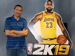 「NBA 2K19」，ハンズオン＆シニアプロデューサーのエリック・ベニッシュ氏インタビューをお届け。「お金を払う価値のあるものを毎年リリースする」