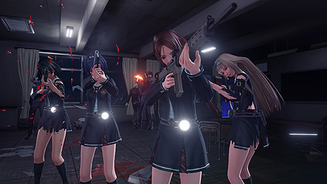 画像ギャラリー No.004のサムネイル画像 / 「お姉チャンバラ」と同じ世界で展開する「SG/ZH School Girl/Zombie Hunter」，PC版の配信がSteamでスタート。オープニングセールも実施中