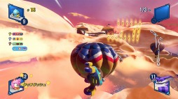 画像ギャラリー No.032のサムネイル画像 / 「チームソニックレーシング」，レース中に使用できる宇宙生物「ウィスプ」が登場。雲の間を走り抜けるコース「Sky Road」が公開に