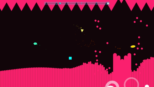 画像ギャラリー No.002のサムネイル画像 / Switch「Just Shapes & Beats」が配信に。リズムアクションと弾幕STGを融合