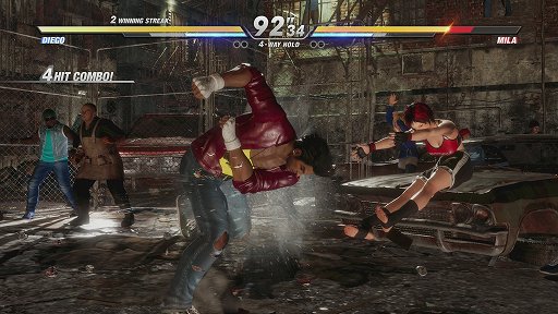 画像ギャラリー No.003のサムネイル画像 / 「DEAD OR ALIVE 6」のプレイレポートをお届け。対戦格闘ゲームとしての完成度を高めつつ，初心者も入りやすい内容に