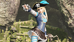 画像ギャラリー No.005のサムネイル画像 / 「DEAD OR ALIVE 6」基本無料版が全世界累計100万DLを突破。「DOA6 七つの海のパイレーツコスチュームvol.2」の配信も開始