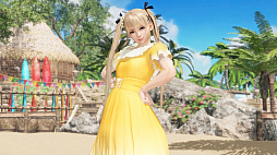 画像ギャラリー No.012のサムネイル画像 / 「DEAD OR ALIVE 6」，DLC「潮風そよぐサマーワンピ」の配信がスタート。シーズンパス2に含まれる女性キャラクター用衣装