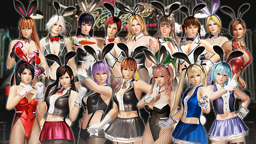 画像ギャラリー No.017のサムネイル画像 / 「DEAD OR ALIVE 6」，復刻「うさぴょんコスチューム」が配信。プレミアムチケットの導入は10月29日に決定