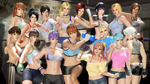 画像ギャラリー No.002のサムネイル画像 / 「DEAD OR ALIVE 6」,新コスチューム「汗だく!トレーニングウェア」が本日より配信