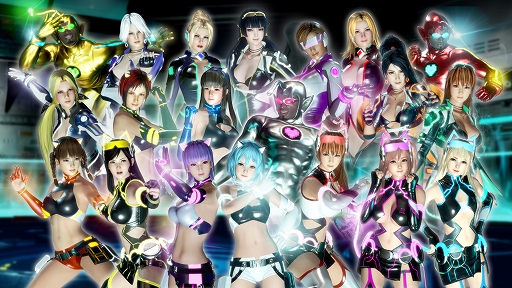 画像ギャラリー No.002のサムネイル画像 / 「DEAD OR ALIVE 6」の最新DLC「シーズンパス 4」と「光る!SFボディスーツ」が配信。復刻シリーズ「天使すぎるメイドコスチューム」も登場