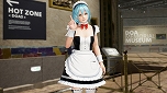 画像ギャラリー No.040のサムネイル画像 / 「DEAD OR ALIVE 6」の最新DLC「シーズンパス 4」と「光る！SFボディスーツ」が配信。復刻シリーズ「天使すぎるメイドコスチューム」も登場