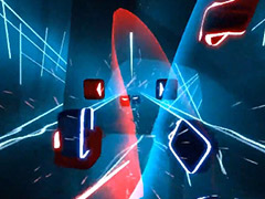 ［E3 2018］ PS VR向けリズムゲーム「BEAT SABER」が発表。迫り来るオブジェクトをライトセーバーで捌いていく人気作