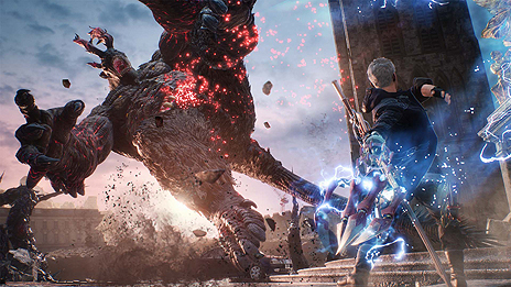 画像ギャラリー No.016のサムネイル画像 / ［gamescom］「デビル メイ クライ 5」は2019年3月8日に世界同時で発売へ。プレイアブル参戦となるダンテの姿も収めたトレイラーが公開