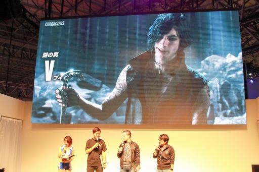 画像ギャラリー No.009のサムネイル画像 / ［TGS 2018］「デビル メイ クライ 5」 ステージイベントが開催。ロックマンコラボが発表され，河森正治氏がデビルブレイカーのデザインを語った