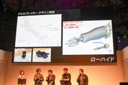 画像ギャラリー No.027のサムネイル画像 / ［TGS 2018］「デビル メイ クライ 5」 ステージイベントが開催。ロックマンコラボが発表され，河森正治氏がデビルブレイカーのデザインを語った