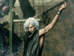 「デビル メイ クライ 5」最新ビルドプレイレポート。第3の男“V（ブイ）”は3体の魔獣を使役してクールに戦う，厨二系ニューヒーロー