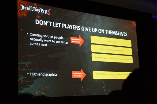 画像ギャラリー No.010のサムネイル画像 / ［GDC 2019］ゲームデザインで必要なことは，感情のライブラリを充実させること――。「DMC5」の伊津野氏が語るゲームデザイナーのありかた