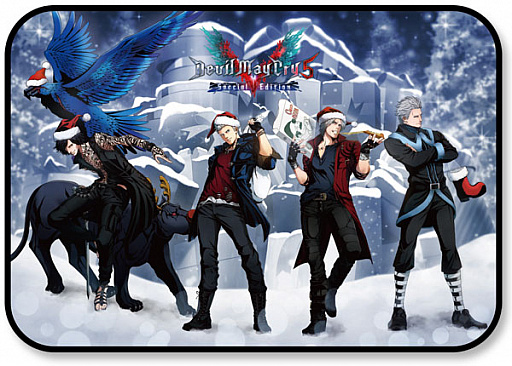 画像ギャラリー No.008のサムネイル画像 / 「デビル メイ クライ 5」，クリスマス限定ビジュアルを使用したグッズがカプコンストアと“カプとれ”に登場