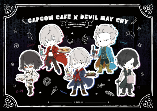 画像ギャラリー No.002のサムネイル画像 / カプコンカフェ「デビル メイ クライ」シリーズコラボの試食会レポート。ダンテをはじめとしたキャラクターたちをイメージしたメニューを楽しめる