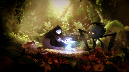 画像ギャラリー No.003のサムネイル画像 / ［E3 2018］「Ori and the Will of the Wisps」は，進化したアクションと手描き風のグラフィックスで，面白さはOri紙付き