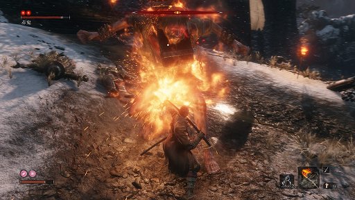 画像ギャラリー No.018のサムネイル画像 / 「SEKIRO: SHADOWS DIE TWICE」レビュー。刃と刃が激しくぶつかり合う，緊張感と達成感の溢れる戦闘システムが最高だ