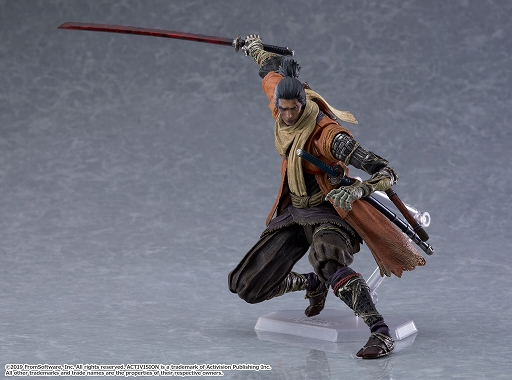 画像ギャラリー No.005のサムネイル画像 / 「figma 隻狼」の予約受付がスタート。「【死】エフェクトシート」などが付属するDXエディションも登場
