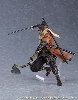 画像ギャラリー No.011のサムネイル画像 / 「figma 隻狼」の予約受付がスタート。「【死】エフェクトシート」などが付属するDXエディションも登場
