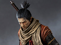 「SEKIRO」主人公・狼の1/6スケール スタチューが登場。体のラインや忍義手，そして台座まで，ディテールにこだわった造形に