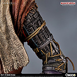 画像ギャラリー No.017のサムネイル画像 / 「SEKIRO」主人公・狼の1/6スケール スタチューが登場。体のラインや忍義手，そして台座まで，ディテールにこだわった造形に