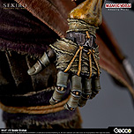 画像ギャラリー No.018のサムネイル画像 / 「SEKIRO」主人公・狼の1/6スケール スタチューが登場。体のラインや忍義手，そして台座まで，ディテールにこだわった造形に