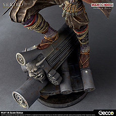 画像ギャラリー No.024のサムネイル画像 / 「SEKIRO」主人公・狼の1/6スケール スタチューが登場。体のラインや忍義手，そして台座まで，ディテールにこだわった造形に