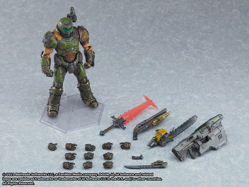 画像ギャラリー No.002のサムネイル画像 / 「Doom Eternal」,“ドゥームスレイヤー”がアクションフィギュアfigmaで登場。予約受付を開始